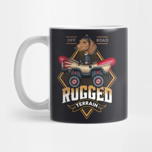 Dachshund Off-Road Rugged Terrain Mug